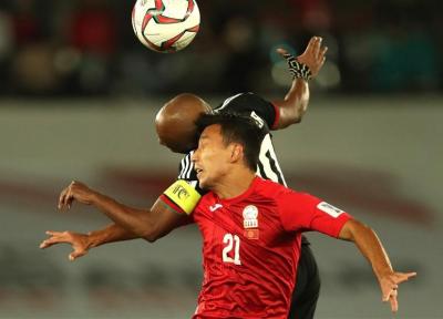 جام ملت های آسیا، تساوی امارات و قرقیزستان در نیمه نخست